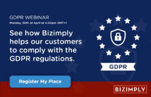 Read more about the article Webinar: Bizimply & GDPR