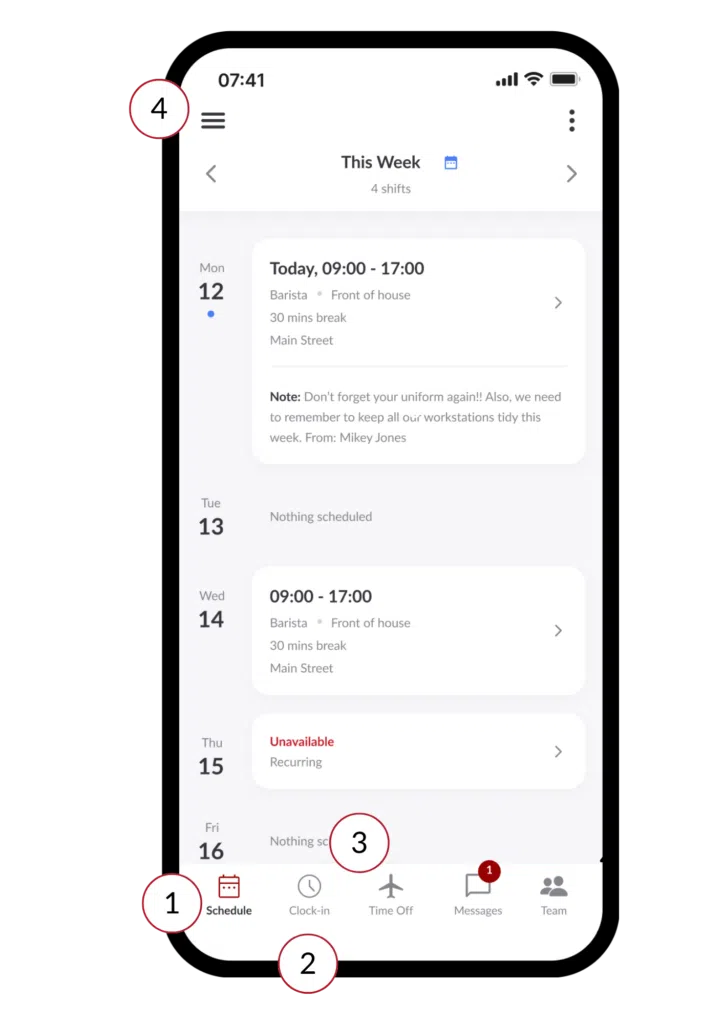 Bizimply Employee App - Guide