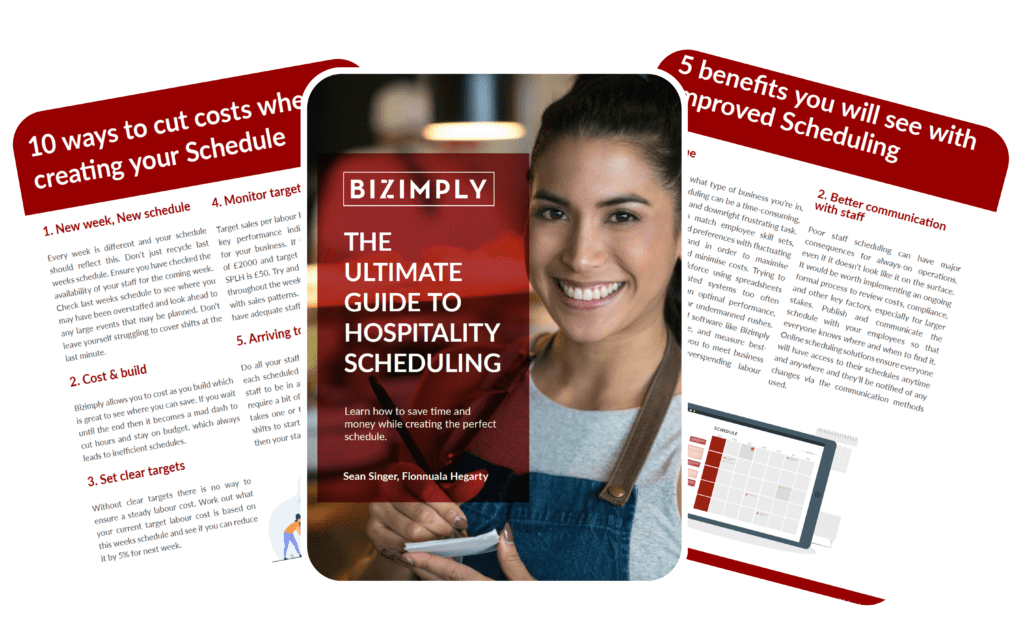 hospitality scheduling