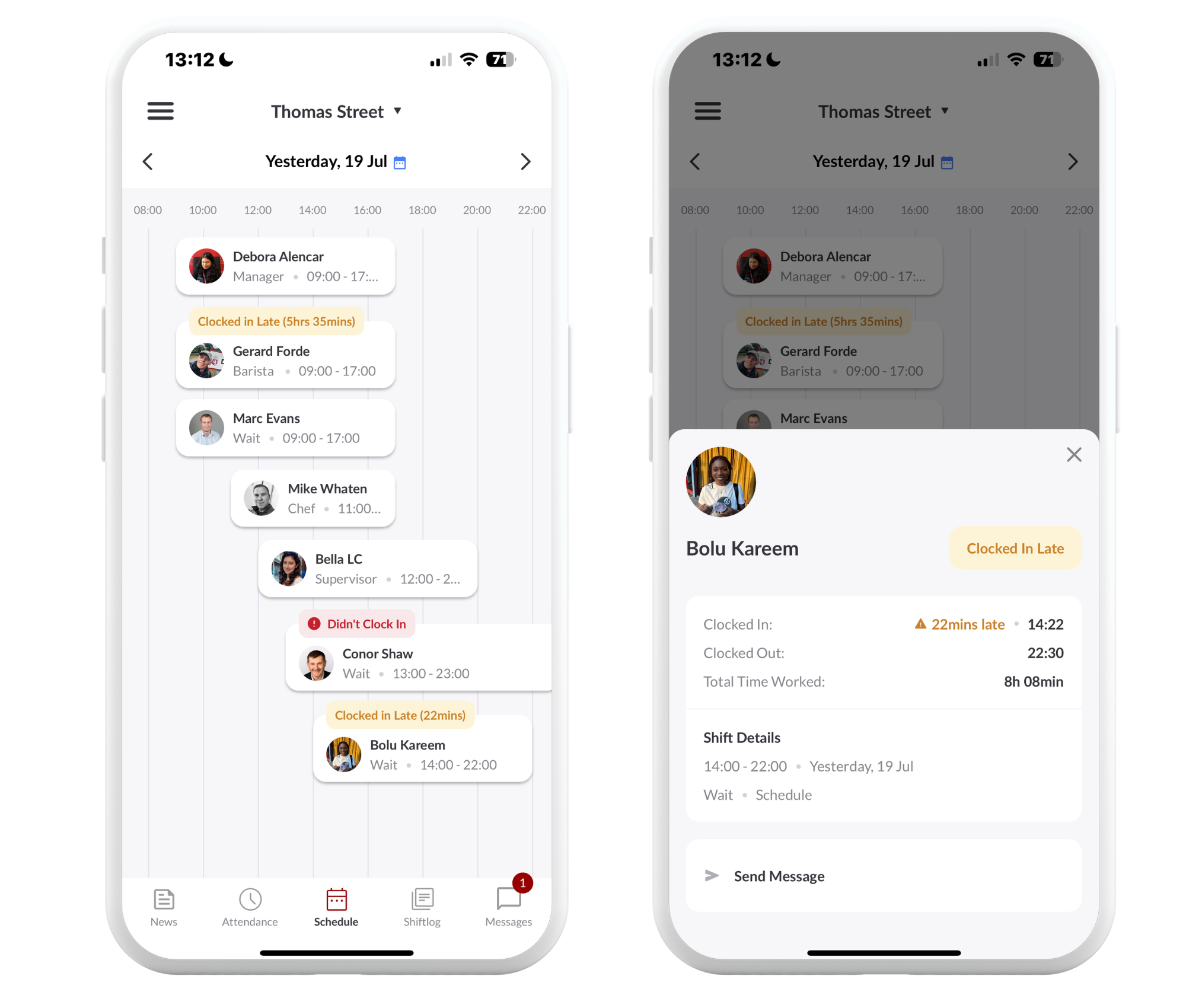The scheduling app for both you and your team - Bizimply