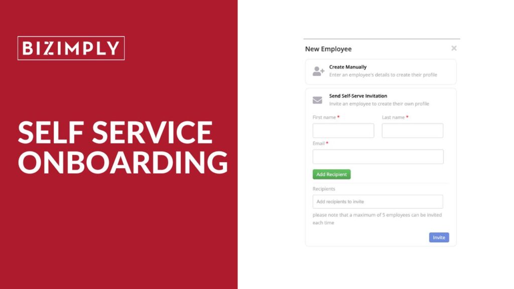 SELF SERVICE ONBOARDING