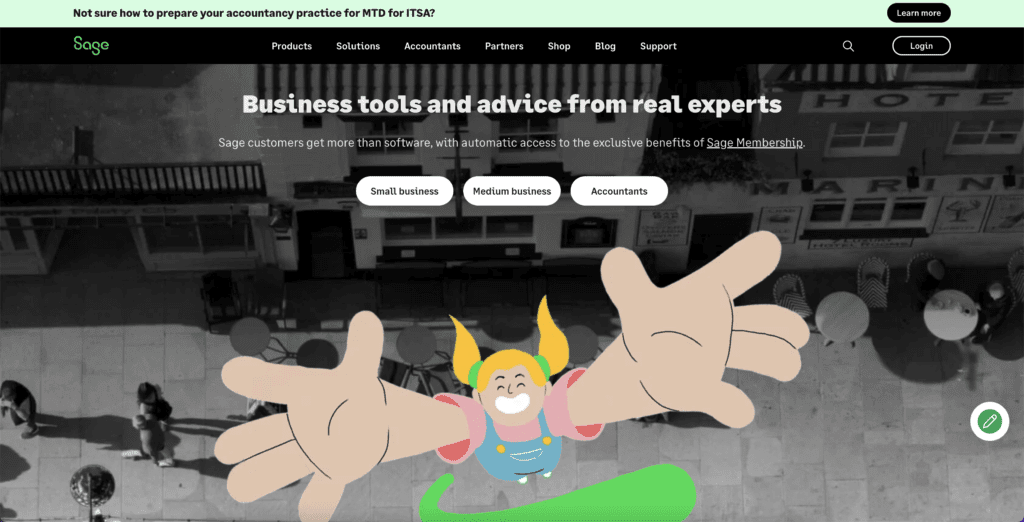 Sage and bizimply