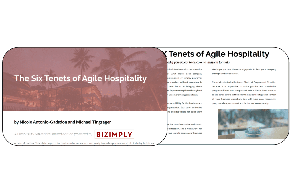 six tenets hospitality report