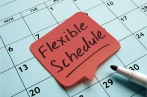 flexible work schedule