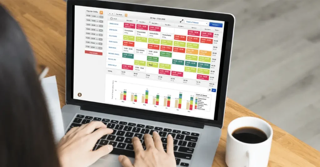 bizimply app schedule
