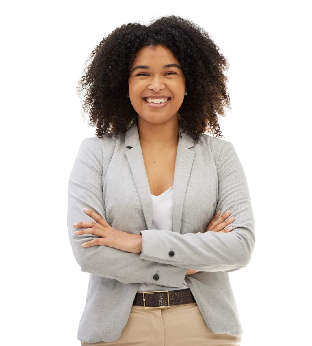 happy manager using bizimply for staff time attendance