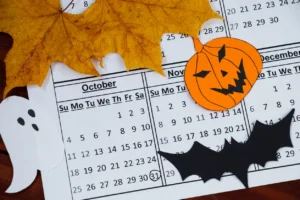 halloween calendar