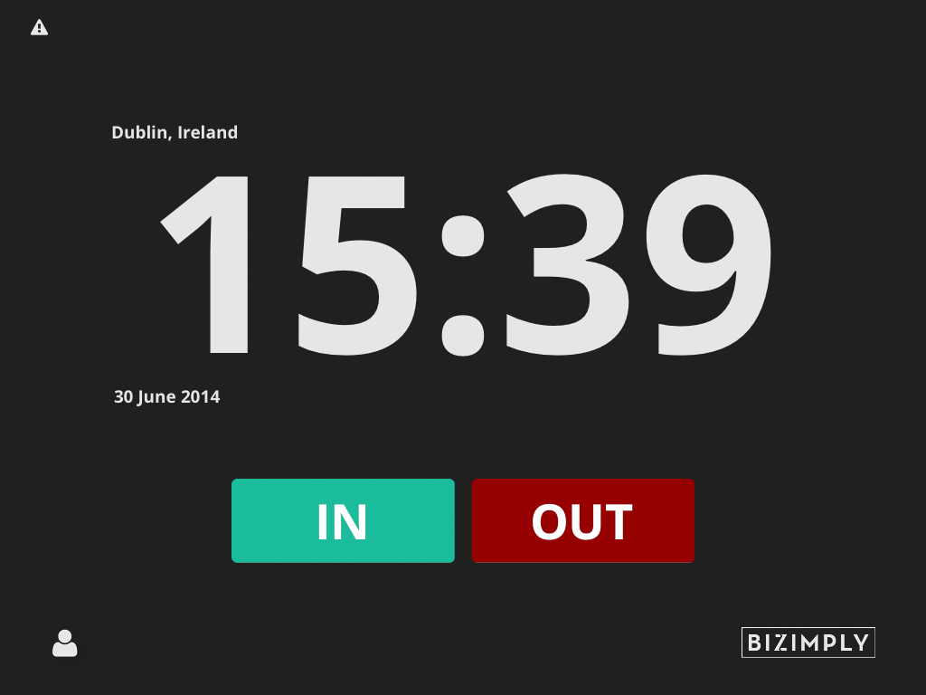 iPac Clock In App