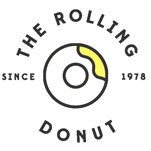 the rolling donut logo